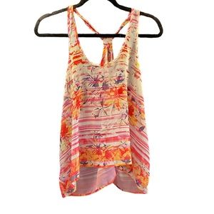 Aeropostale Sheer Tank top size L Large